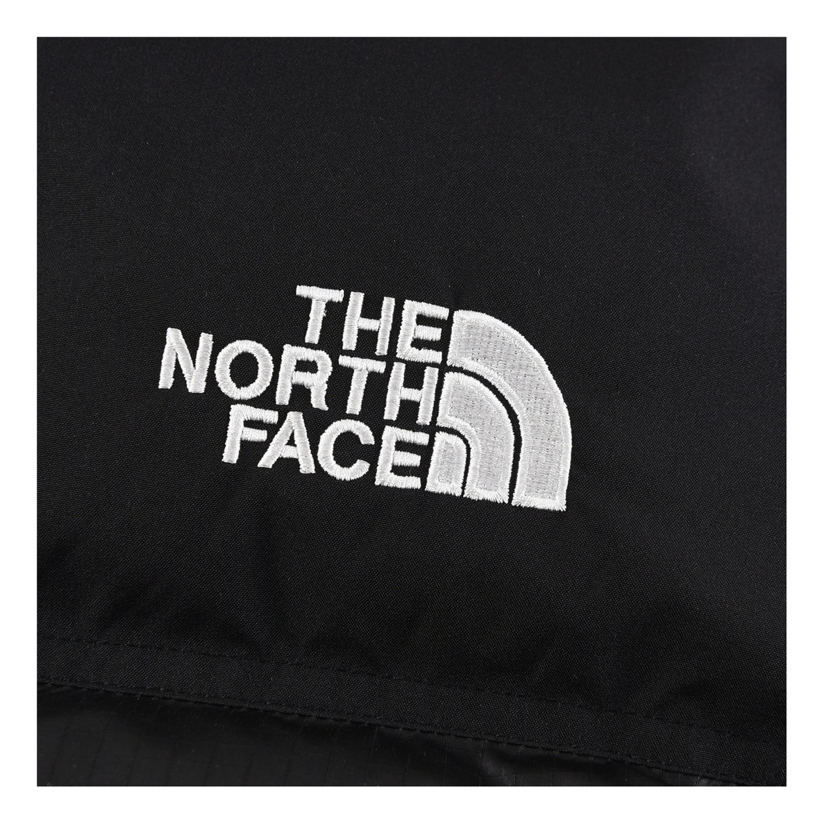 The North Face Nuptse Cropped Down Puffer Jacket – Black