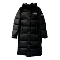 The North Face Long Hooded Down Puffer Coat – Black
