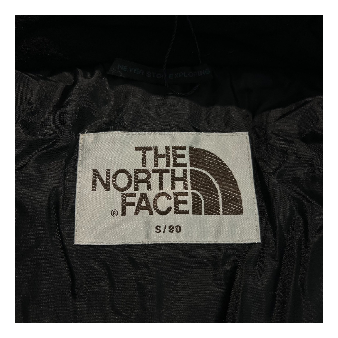 The North Face Long Hooded Down Puffer Coat – Black