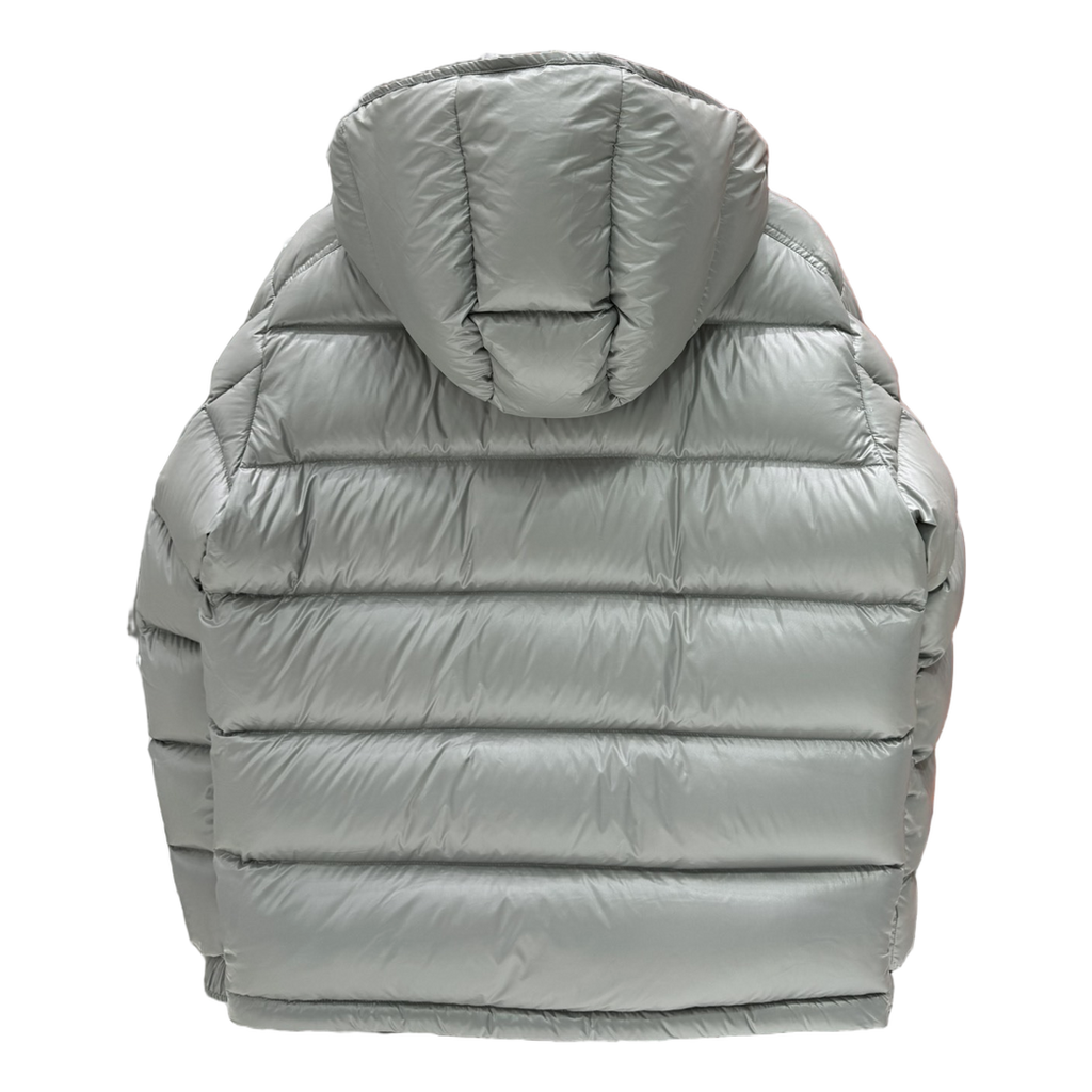 Moncler Maya Hooded Down Puffer Jacket – Gray