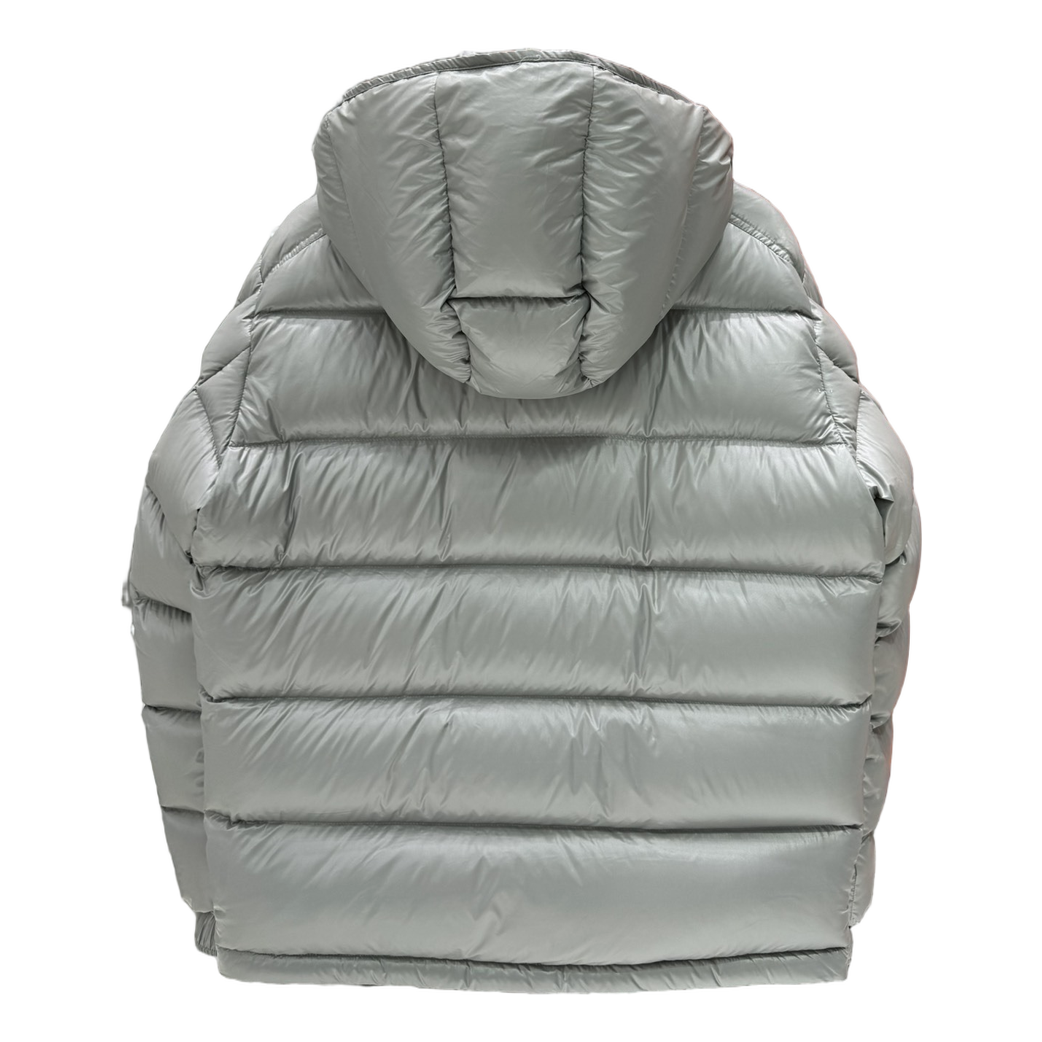Moncler Maya Hooded Down Puffer Jacket – Gray