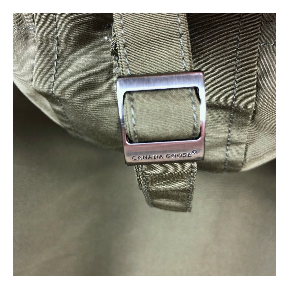 Canada Goose Chateau Down Parka with Fur Trim - Military Green