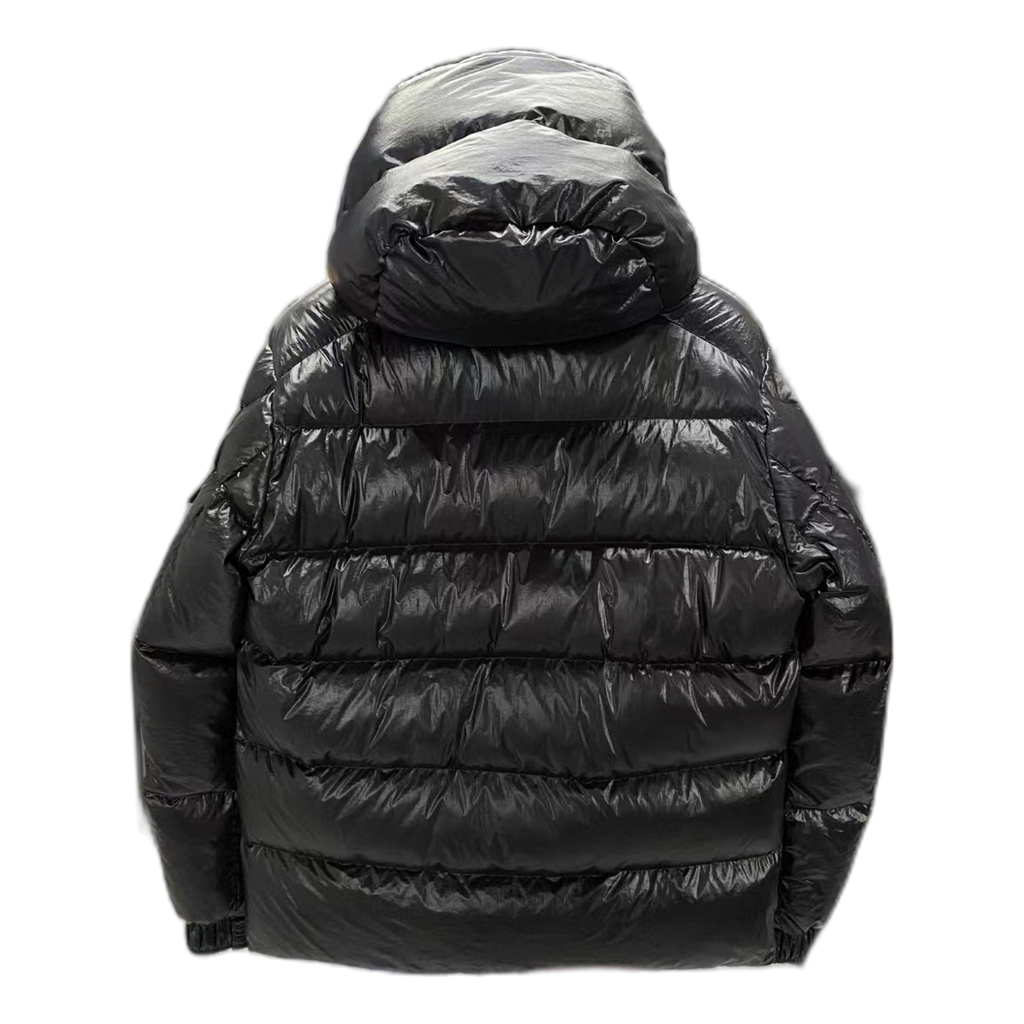 Moncler Maya 70th Anniversary Glossy Hooded Down Puffer Jacket