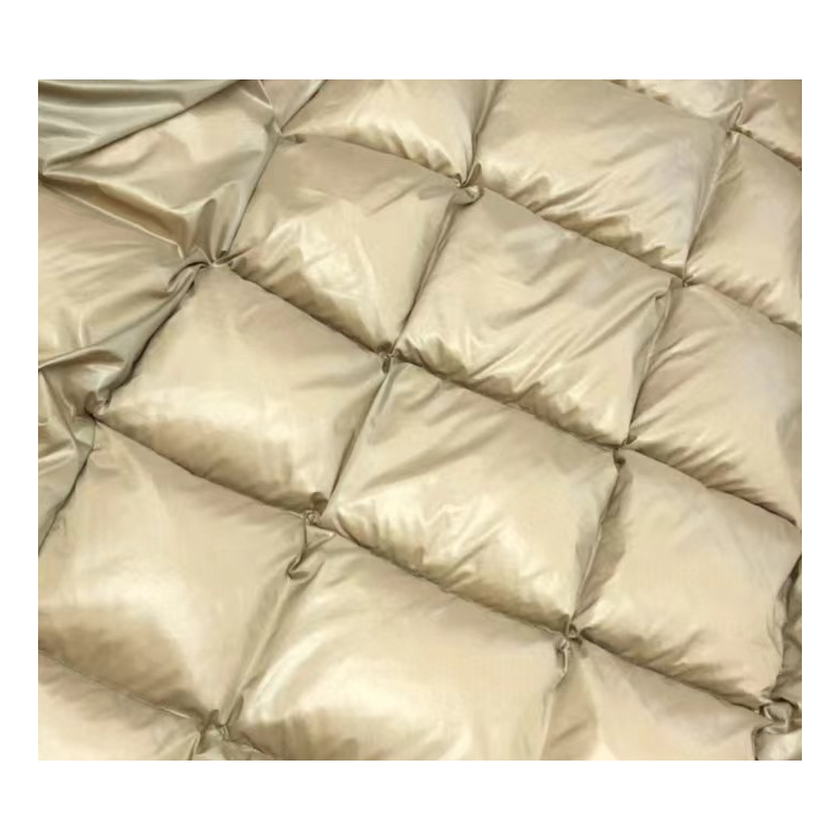 Moncler Gold-Lined Glossy Long Puffer Coat – Black