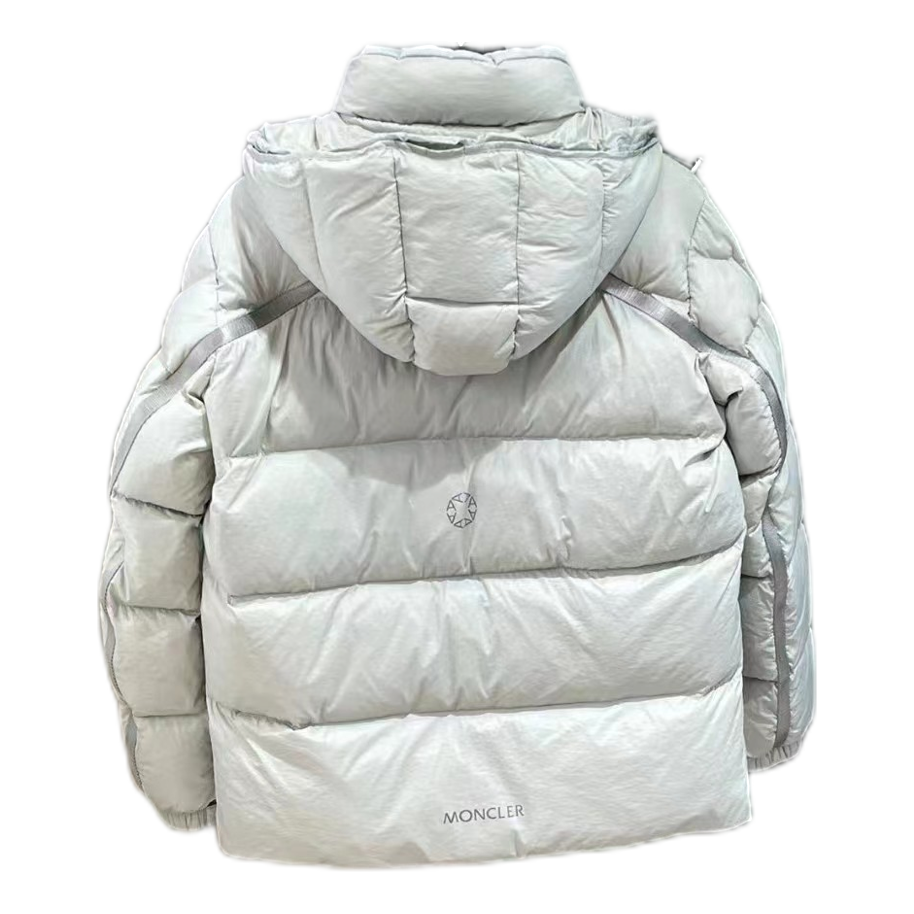 Moncler Double-Zip Hooded Puffer Jacket – Off White