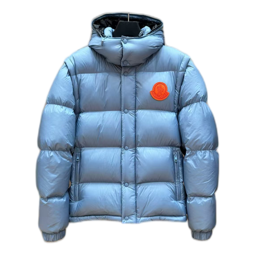 Moncler Hooded Down Puffer Jacket – Navy