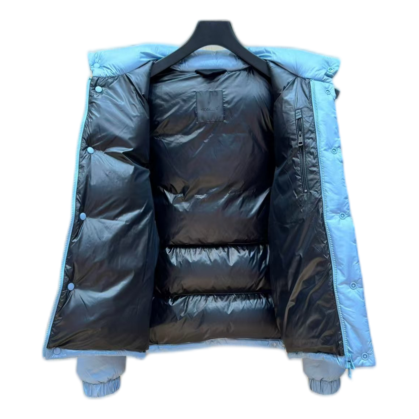Moncler Hooded Down Puffer Jacket – Navy