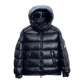 Moncler Maire Short Hooded Down Puffer Jacket