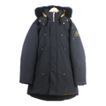 Moose Knuckles Stag Lake Fur-Trim Down Parka with Gold-Tone Hardware – Black