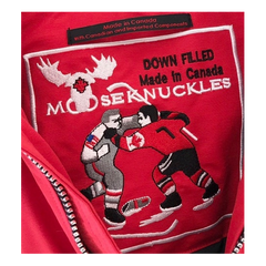 Moose Knuckles Debbie Fur-Trim Collar Down Bomber Jacket