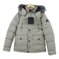 Moose Knuckles Four-Pocket Fur-Trim Hooded Quilted Down Jacket